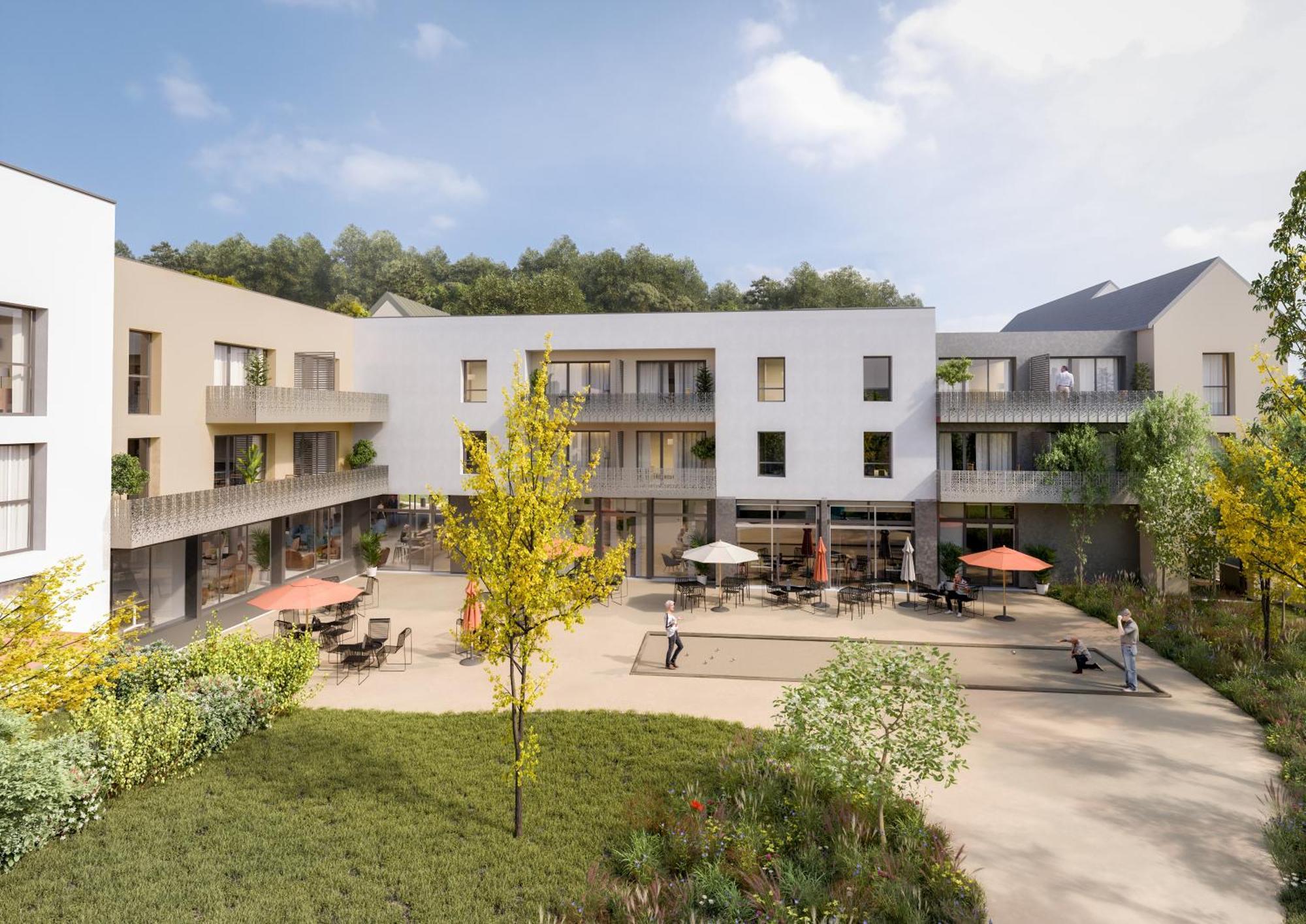 Residence Services Seniors - Domitys Les Jardins D'Ahna Dinan Kültér fotó