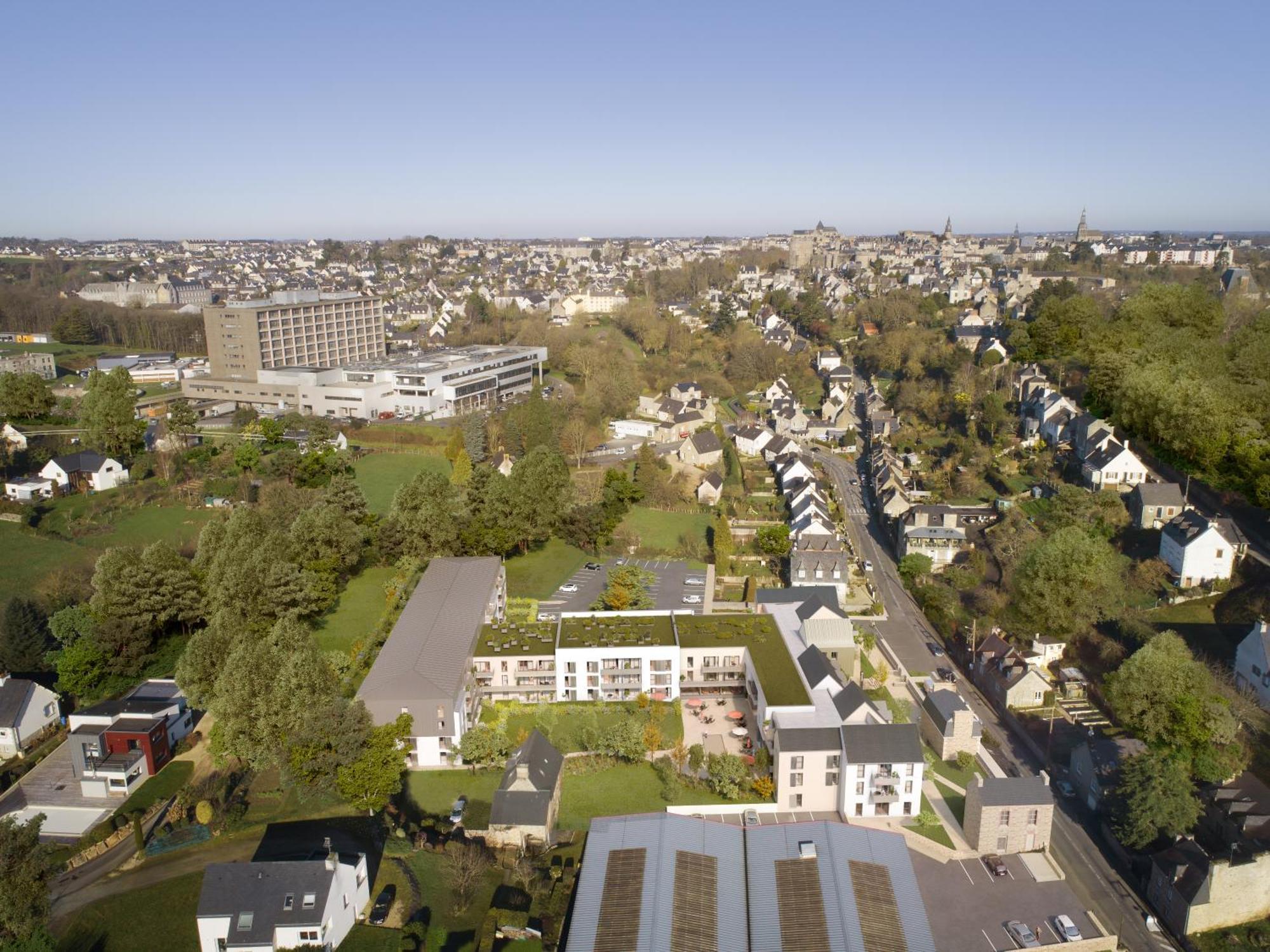 Residence Services Seniors - Domitys Les Jardins D'Ahna Dinan Kültér fotó